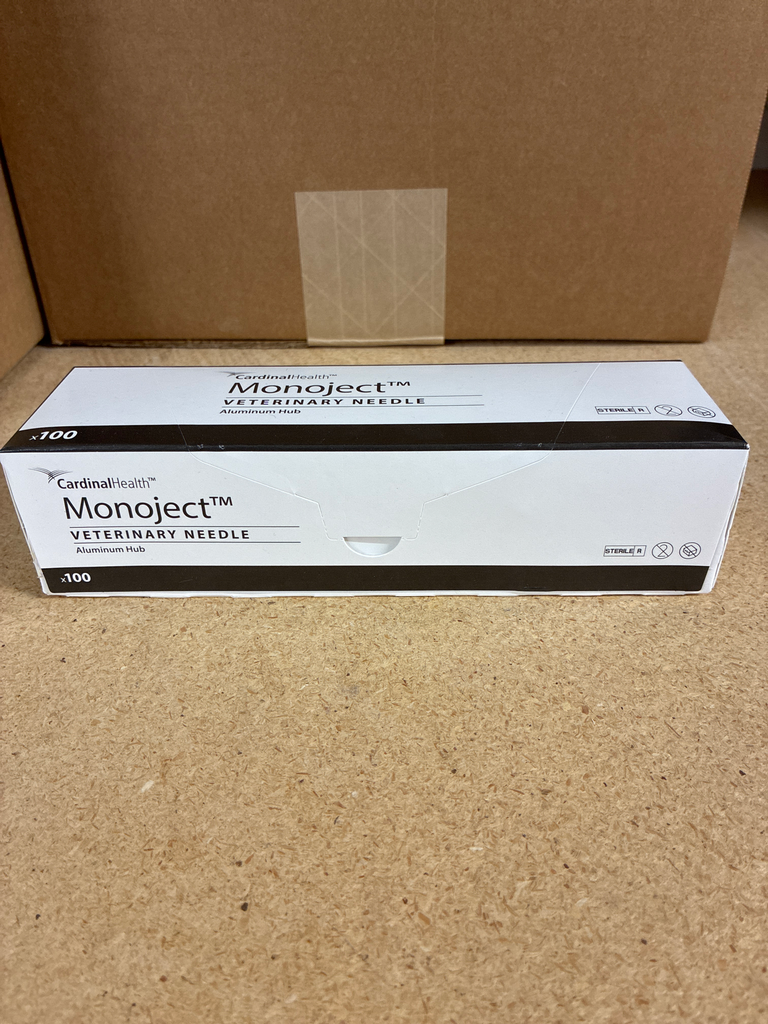 Aiguilles jetables 18G x 1 - Monoject (1 x 100 un.)