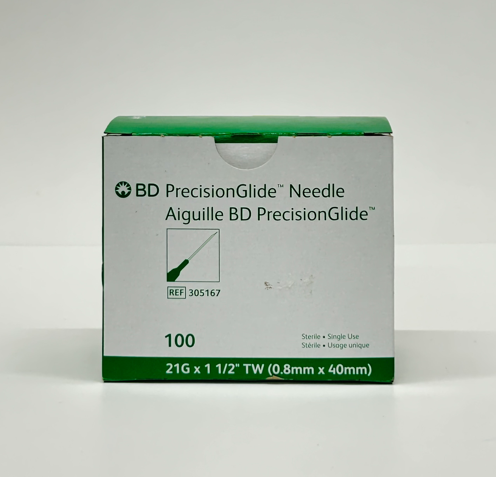 [MAT2429] Aiguilles jetables 21G x 1½ - BD (1 x 100 un.)