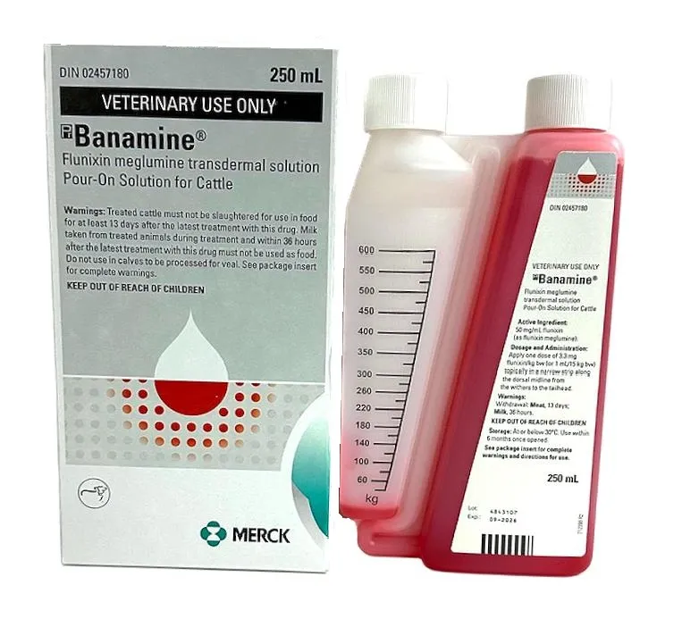 [MED1612] Banamine transdermique (250.00 mL)