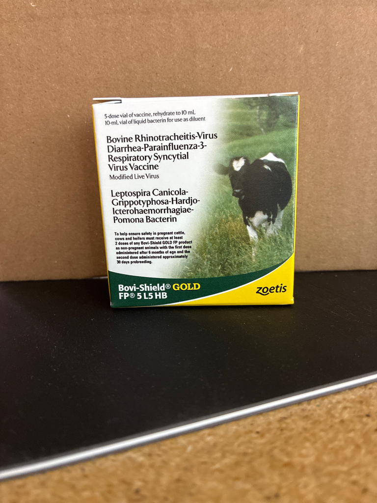 Bovi-Shield Gold FP 5 L5 HB (5.00 doses)