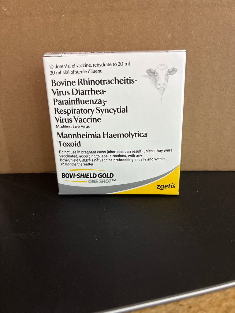 Bovi-Shield Gold One-Shot (10.00 doses)