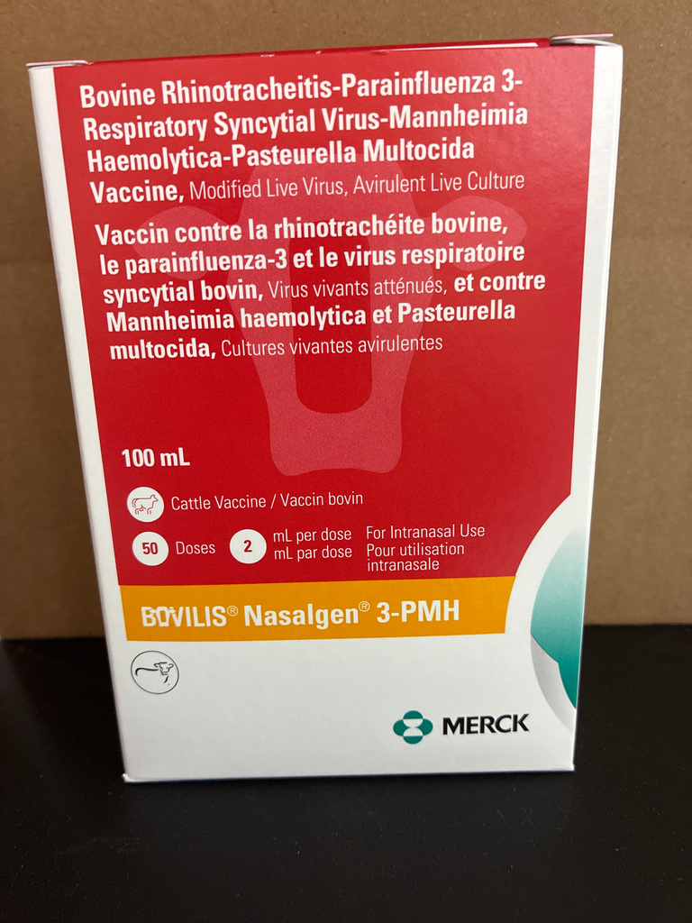 Bovilis Nasalgen 3-PMH (50.00 doses)