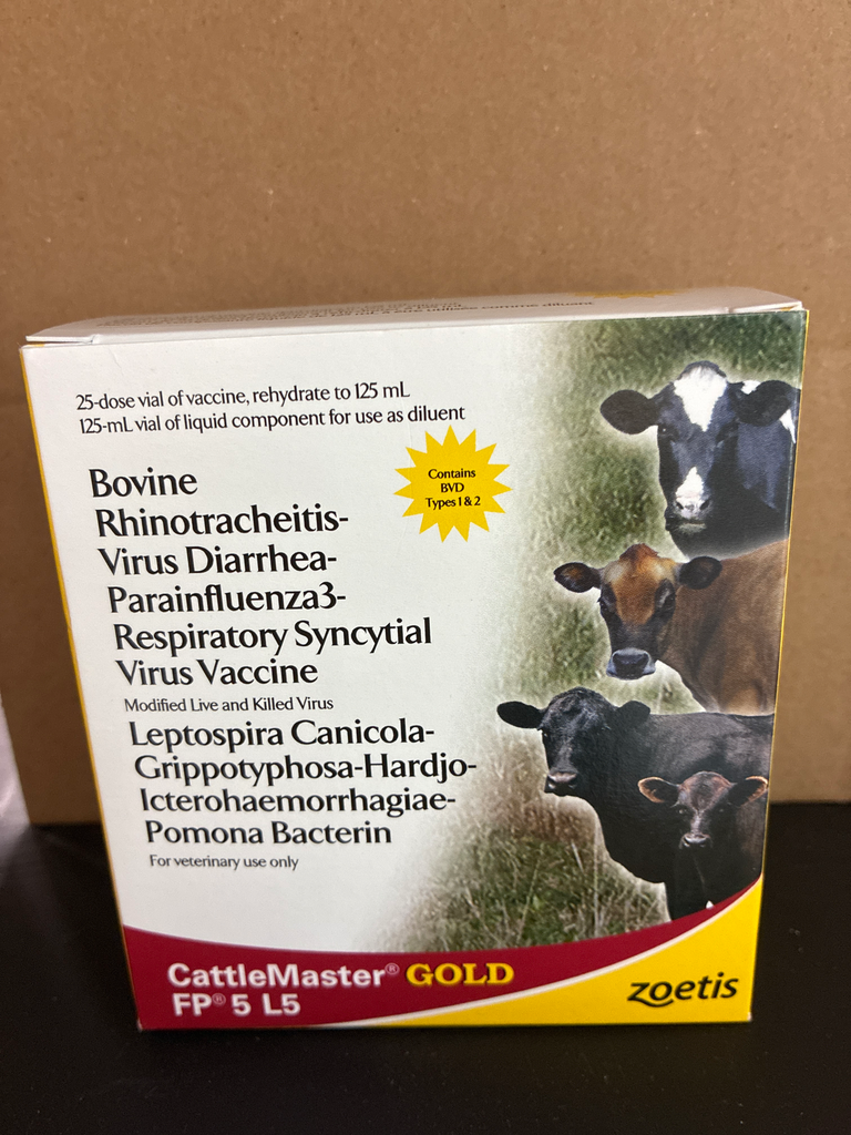 Cattlemaster Gold FP 5 L5 (25.00 doses)