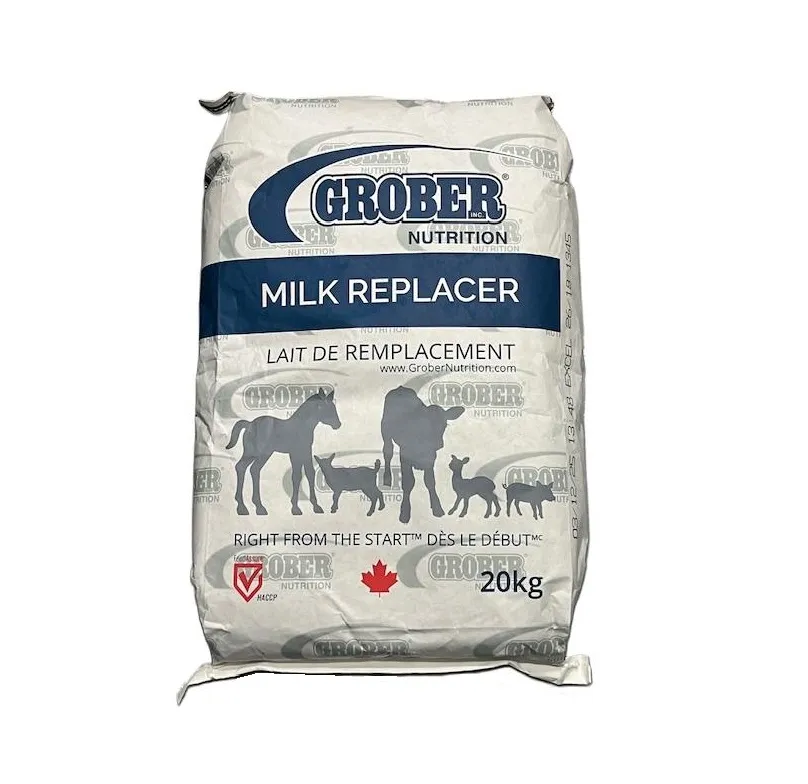 Lait de remplacement veaux - Grober (1 x 20 kg)