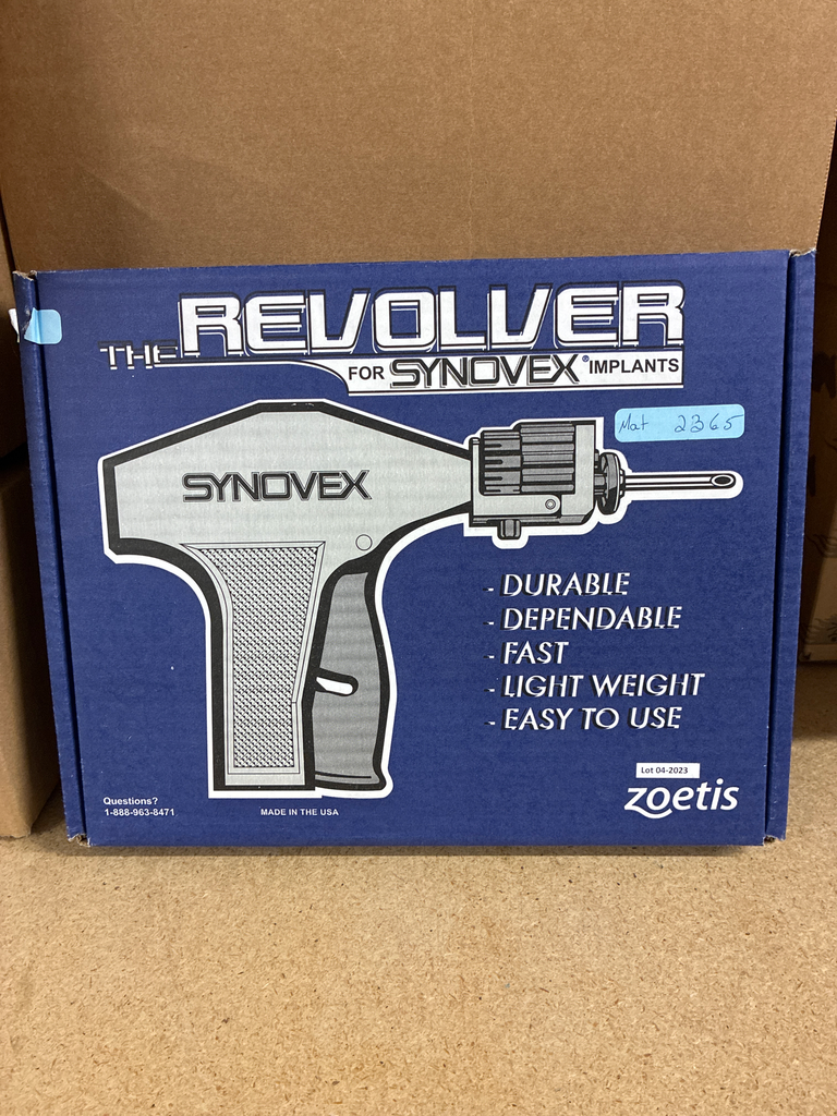 Pistolet à implants The Revolver - Synovex (1 un.) - Gratuité
