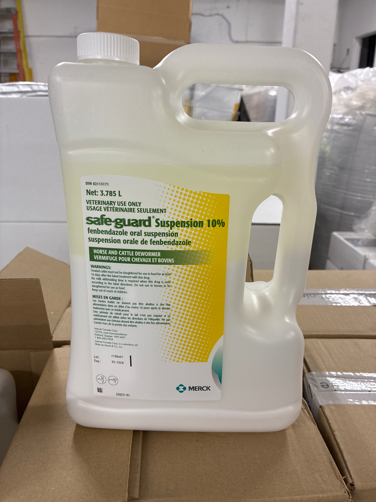 [MED0252] Safe-Guard suspension oral 10% (3.78 L)
