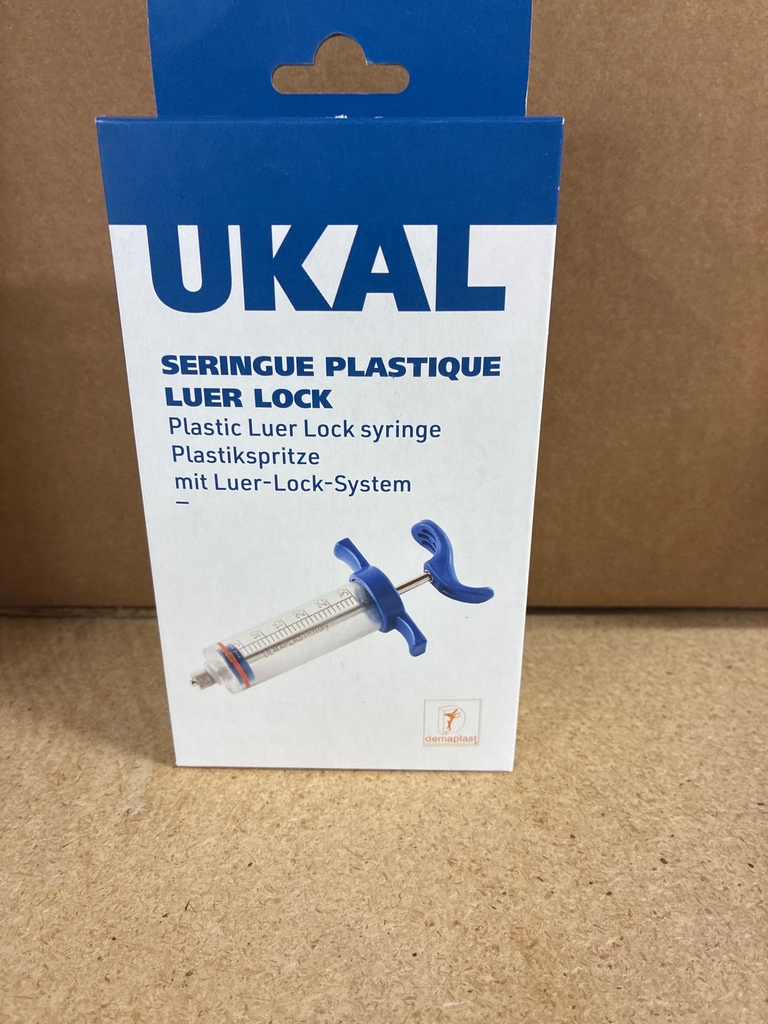 Seringue 10 mL réutilisable - Uka-Plex (1 un.)