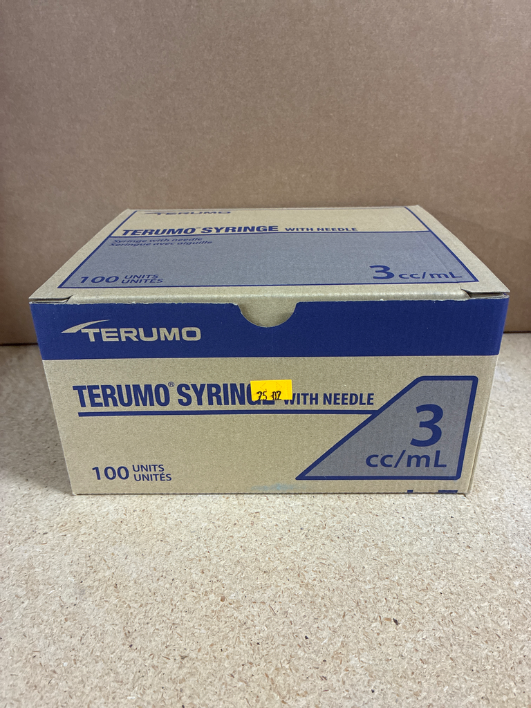 Seringue 3 mL avec aiguille 21G x 1 - Luer Lock (1 un.)
