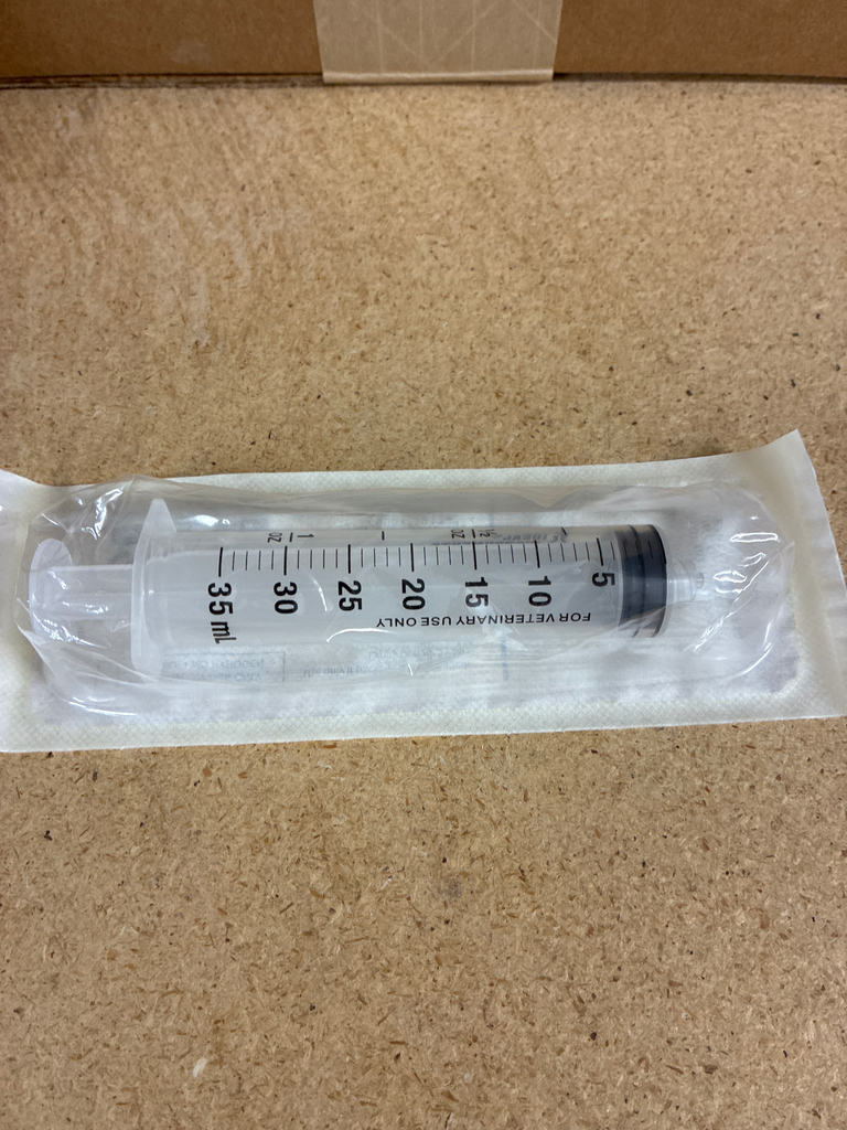 Seringue 35 mL jetable - Luer Lock (1 un.)