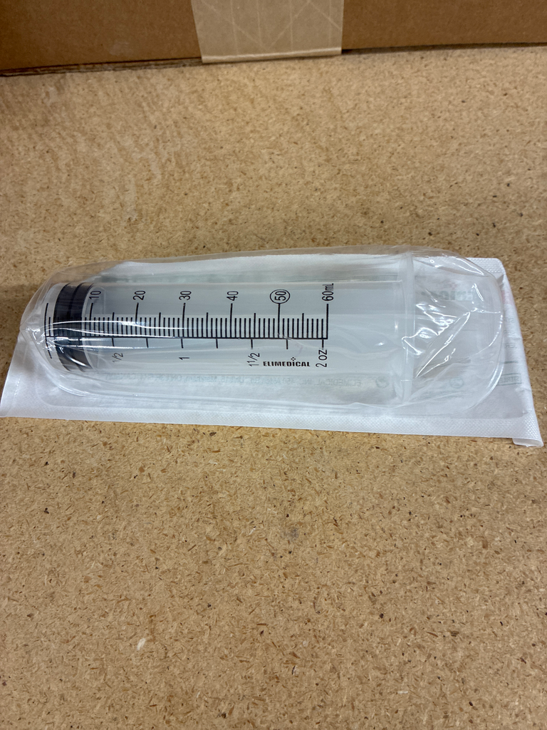 Seringue 60 mL jetable - Luer Lock (1 un.)
