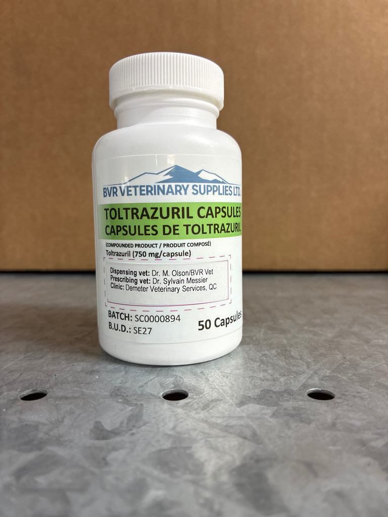 Toltrazuril Capsules (50 un.)