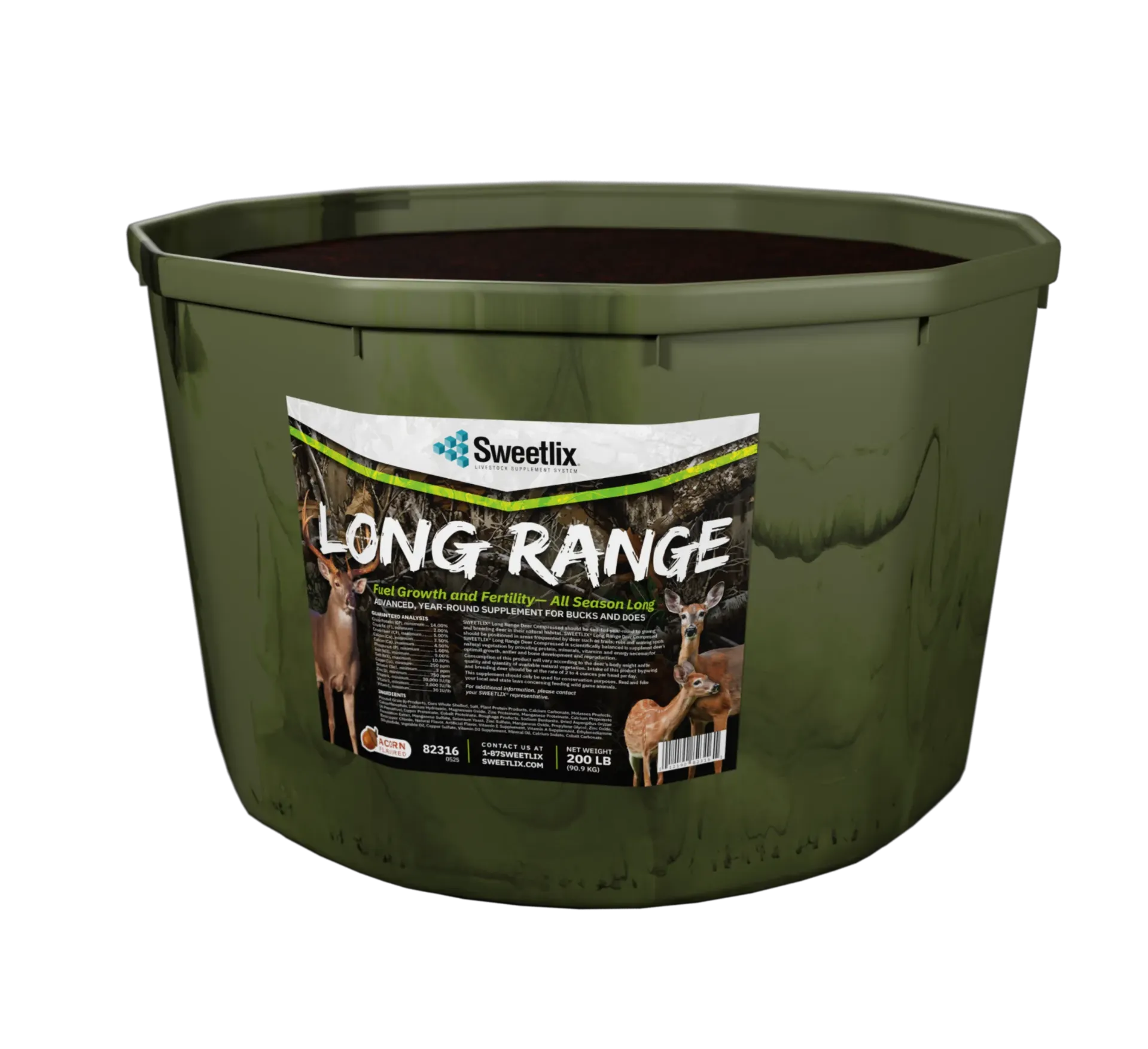 [MAT2859] Bloc Sweetlix Long Range Deer Compressed (90.00 kg)